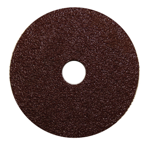 Century Drill And Tool Resin Fiber Disc 5″ Diameter 24 Grit 7/8″ Arbor 25,000 Safe Rpm 3pack (5 X 24 Grit X 7/8)