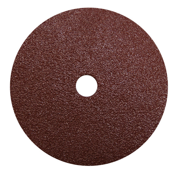 Century Drill And Tool Resin Fiber Disc 7″ Diameter 36 Grit 7/8″ Arbor 25,000 Safe Rpm 3pack (7