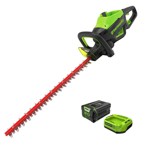 GreenWorks 80V 26 Cordless Battery Hedge Trimmer w/ 2.0Ah Battery & Charger (26)