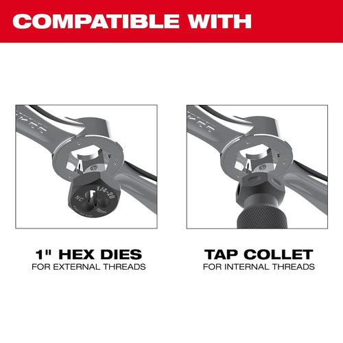 Milwaukee Hex-LOK™ 2-in-1 Tap and Die Threading Handle (2-In-1)