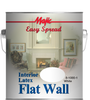 Majic Paints 8-1013 Easy Spread Interior Latex Flat Wall Paint, Linen 1 Gallon White (1 Gallon, White)