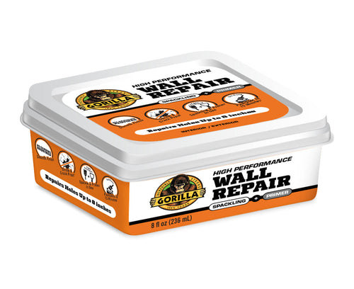 Gorilla High Performance Wall Repair Spackling + Primer 8 Oz. (8 oz)