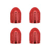 Tru-Flate Cap Valve Red Aluminum VC3 (Red)