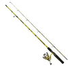 H.T. Enterprises Fish Hunter Combo 6' 2pc M w/4BB Reel (6')