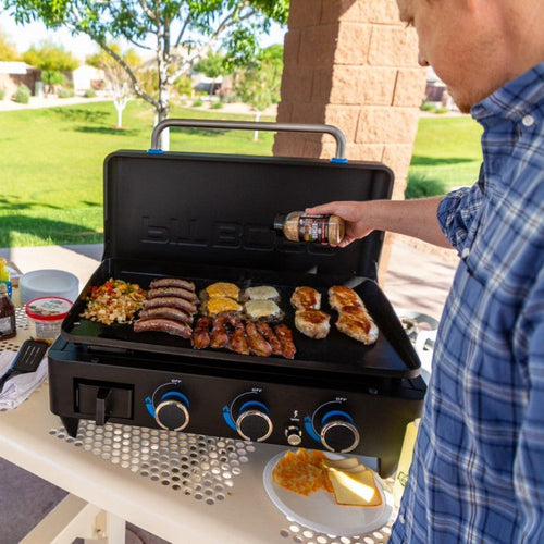 Pit Boss 3-Burner Ultimate Lift-Off Griddle, Black (Black)