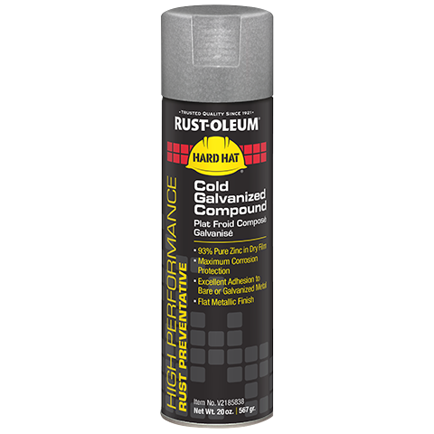 Rust-Oleum V2100 System Galvanizing Compound Spray 20 oz Cold Galvanizing Compound (20 Oz, Cold Galvanizing Compound)