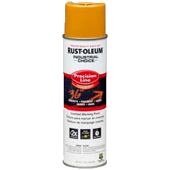 Rust-Oleum M1600 System SB Precision Line Marking Paint Yellow 17 Oz (17 Oz, Yellow)