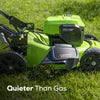 Greenworks 48V (2x24V) Cordless Battery Push Mower w/ Two (2) 4.0Ah USB Batteries & Dual Port Rapid Charger