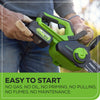 Greenworks 24V Cordless Battery Chainsaw w/ 4.0Ah USB Battery & Charger