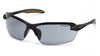 Pyramex Carhartt Spokane Gray Polarized Lens with Black Frame (Black)