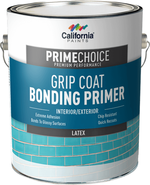 California Paints Grip Coat Bonding Primer Viscous Liquid, White 1 qt. (1 Quart)