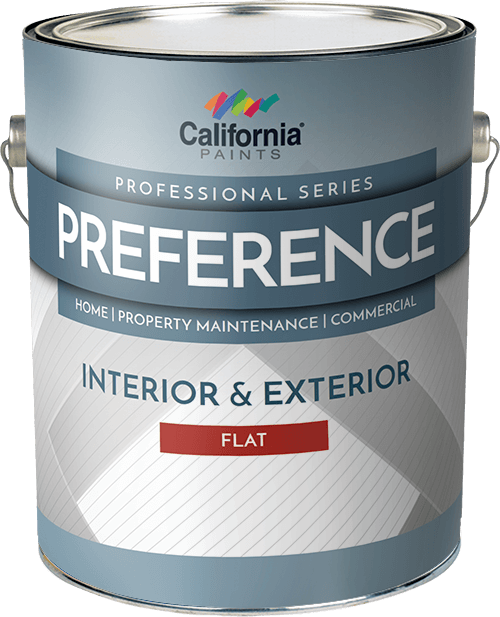 California Products Malibu Preference Interior & Exterior Paint Flat Medium Base - 1 Gallon (1 Gallon)