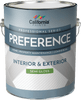 California Products Preference Interior & Exterior Paint Semi Gloss Pastel Base - 1 Gallon (1 Gallon)