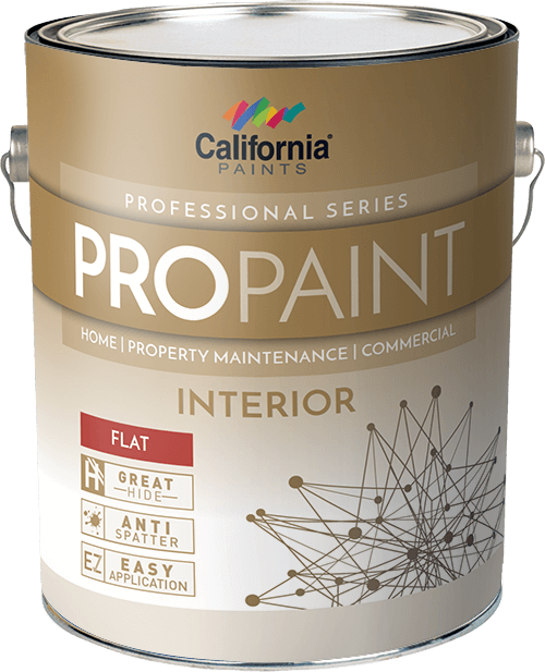 California Products Propaint Interior Flat Medium Base 1 Gallon (1 Gallon)