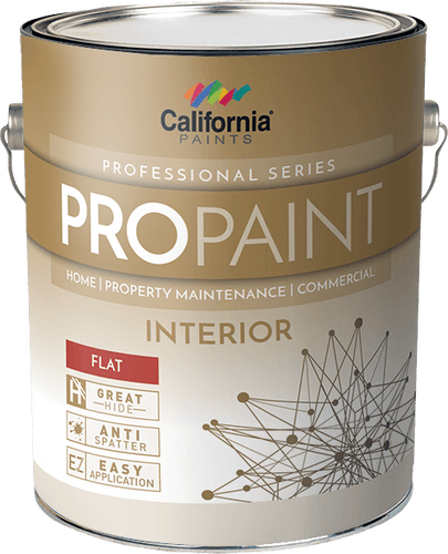 California Products Propaint Interior Flat - Neutral Base 1 Gallon (1 Gallon)