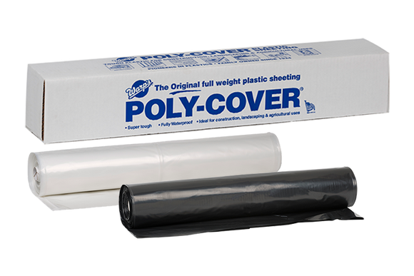 Warp Brothers Poly-Cover® Genuine Plastic Sheeting 6' x 100' x 6 Mil