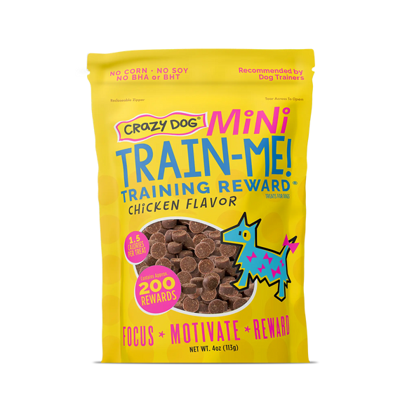 Crazy Dog Train-Me! Chicken Flavor Dog Treats 4 Oz (4 Oz)