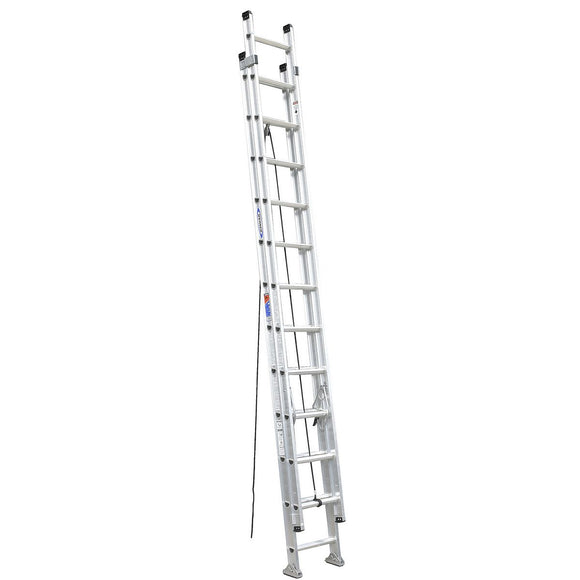 Werner 24ft Type IA Aluminum D-Rung Extension Ladder D1524-2 (24')