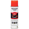 Rust-Oleum M1600 System SB Precision Line Marking Paint 17 oz Fluorescent Red (17 Oz, Fluorescent Red)