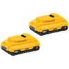 Dewalt 20V Max* Compact 4 Ah Battery (2 pack)