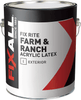 FixAll  Fix Rite Farm & Ranch Exterior Latex Paint White - 1 Gallon (1 Gallon, White)