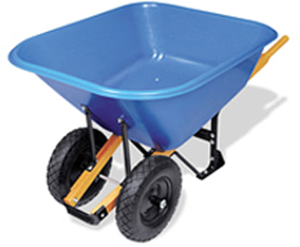 8 CU FT POLY WHEELBARROW