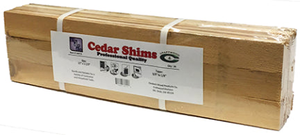 WOOD SHIMS 15 IN 36/PK