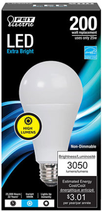 A21 5000K LIGHT BULB