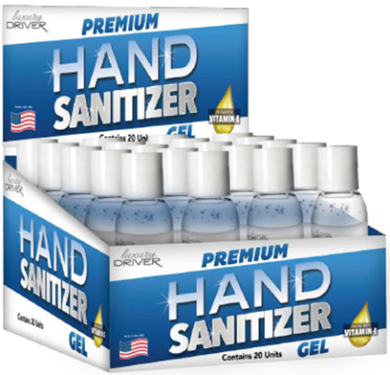 HAND SANITIZER 4OZ GEL 20PK DISPLAY