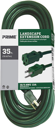 35 FOOT GREEN 16-3 SJTW CORD