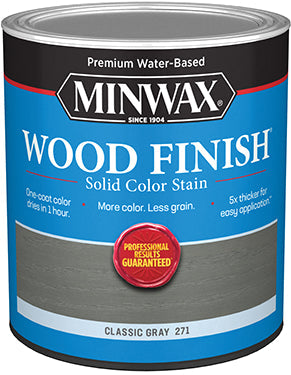 MINWAX WOOD FINISH WTR BASE GR QT