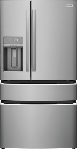 Frigidaire Gallery 21.5 Cu. Ft. Counter-Depth 4-Door French Door Refrigerator Stainless Steel (21.5 Cu. Ft., Stainless Steel)