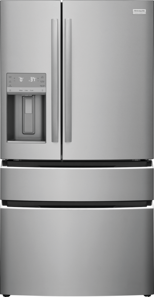 Frigidaire Gallery 21.5 Cu. Ft. Counter-Depth 4-Door French Door Refrigerator Stainless Steel (21.5 Cu. Ft., Stainless Steel)