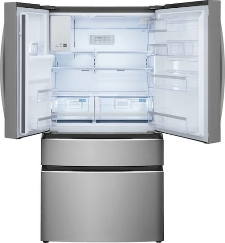 Frigidaire Gallery 21.5 Cu. Ft. Counter-Depth 4-Door French Door Refrigerator Stainless Steel