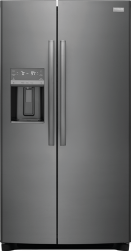 Frigidaire Gallery 25.6 Cu. Ft. 36 Standard Depth Side by Side Refrigerator Black Stainless Steel (25.6 Cu. Ft. 36, Black Stainless Steel)