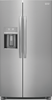 Frigidaire Gallery 25.6 Cu. Ft. 36 Standard Depth Side by Side Refrigerator Stainless Steel