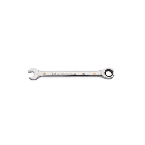 GearWrench 19mm 90-Tooth 12 Point Ratcheting Combination Wrench (19mm)