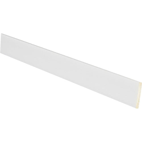 Inteplast Building Products 1/8 In. W. x 1-1/8 In. H. x 8 Ft. L. Crystal White Polystyrene Lattice Molding