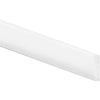 Inteplast Building Products 2-1/2 In. x 8 Ft. Crystal White Polystyrene Flat Molding