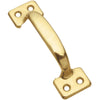 National V170 4 In. Bright Brass Window Sash Lift