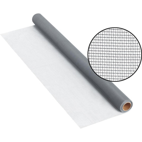 Phifer 48 In. x 25 Ft. Gray Fiberglass Screen Cloth