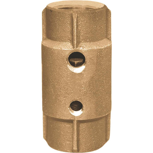 Simmons 1-1/4 In. Silicon Bronze Spring Loaded Check Valve