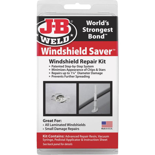 J-B Weld Windshield Saver Windshield Repair Kit