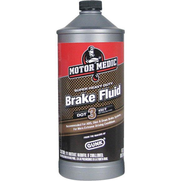 MotorMedic 32 Oz. Super Heavy-Duty DOT 3 Brake Fluid