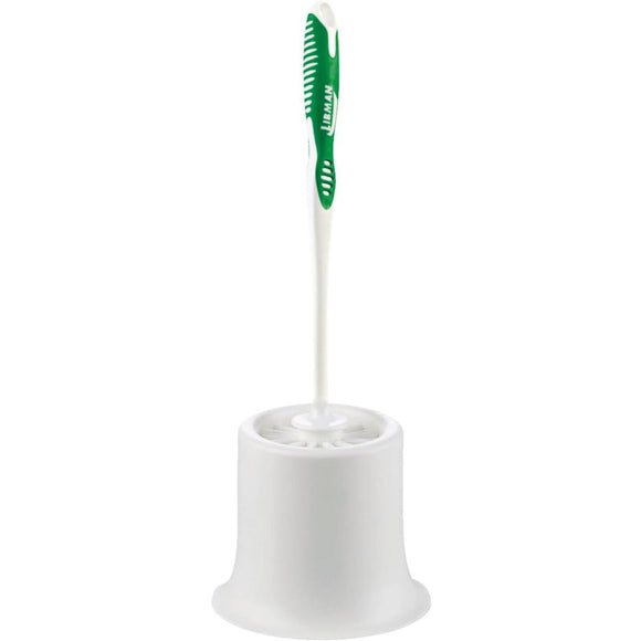 Libman 16.75 In. Toilet Bowl Brush & Caddy