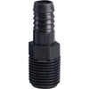 Orbit 1/2 In. MNPT x 1/2 In. Barbed Plastic Riser Flex Fitting Straight Adapter