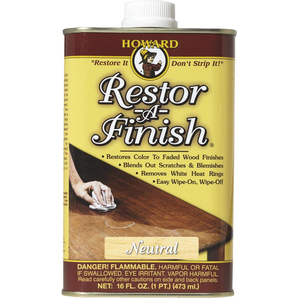 Howard Restor-A-Finish 16 Oz. Neutral Wood Finish Restorer