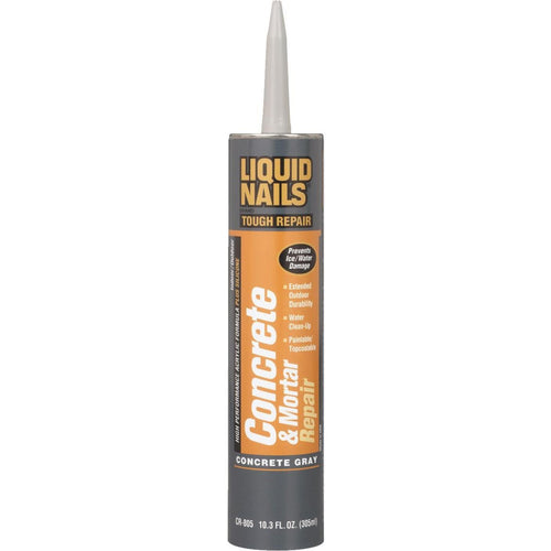 Liquid Nails Latex 10.3 Oz Concrete Gray Concrete Sealant