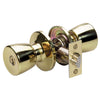 Master Lock Residential Grade 3 Door Hardware Tulip Style Knob Entry Door Lock; Polished Brass 2.12 in. (2.12, Polished Brass)