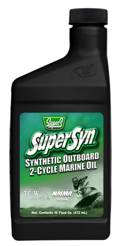 Super S® Supersyn Synthetic Tc-W3 2-Cycle Outboard Oil 16 oz. (16 oz.)